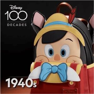 Pinocchio Disney100 Loungefly Mini Backpack